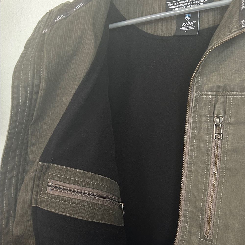 Kuhl Men's Dark Grey Lightweight shell Jacket - Picture 5 of 6